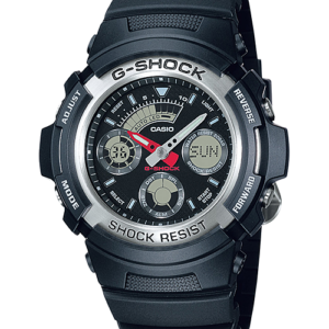 G-SHOCK MENS 200M STANDARD Silver AW-590-1ADR
